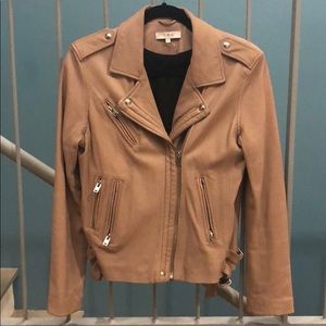 IRO leather Jacket mauve size 42/10